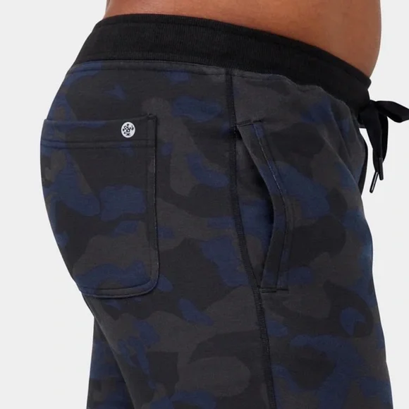 NEW MANDUKA MENS RECHARGE JOGGER CAMO BLACK SIZE:L